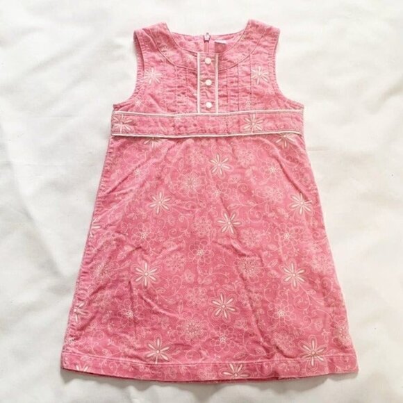 5/$25 Carter's pink flower shift dress 3T - Picture 1 of 5
